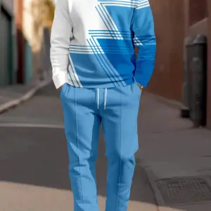 Mens-Simple-Colorblock-Round-Neck-Casual-Sports-Set-078.