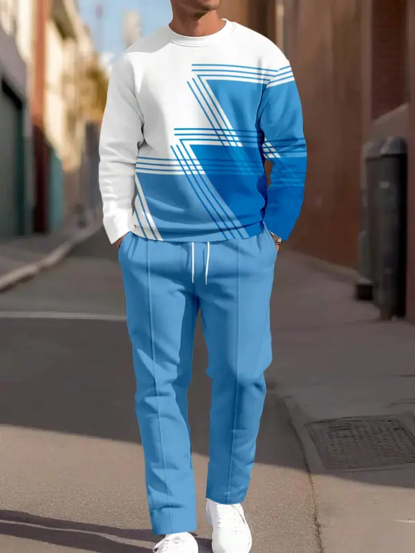 Mens-Simple-Colorblock-Round-Neck-Casual-Sports-Set-078.