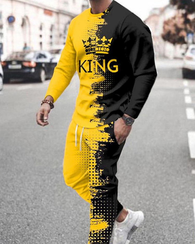 Mens-casual-color-matching-print-long-sleeved-sports-set-036.